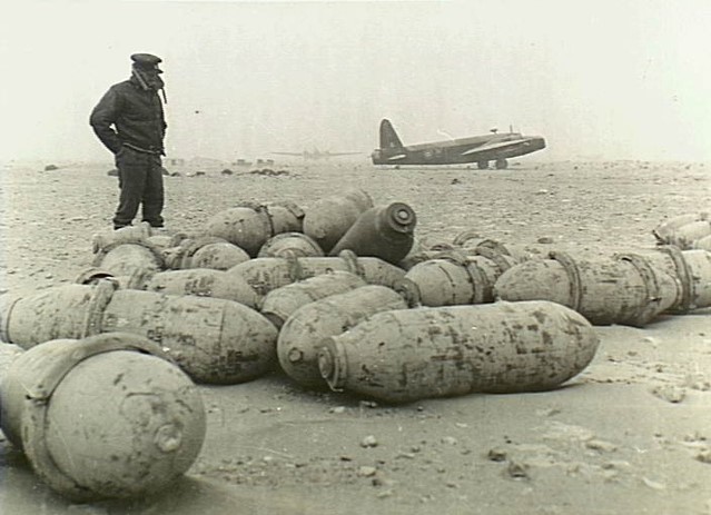 Wellington bomber, Libya