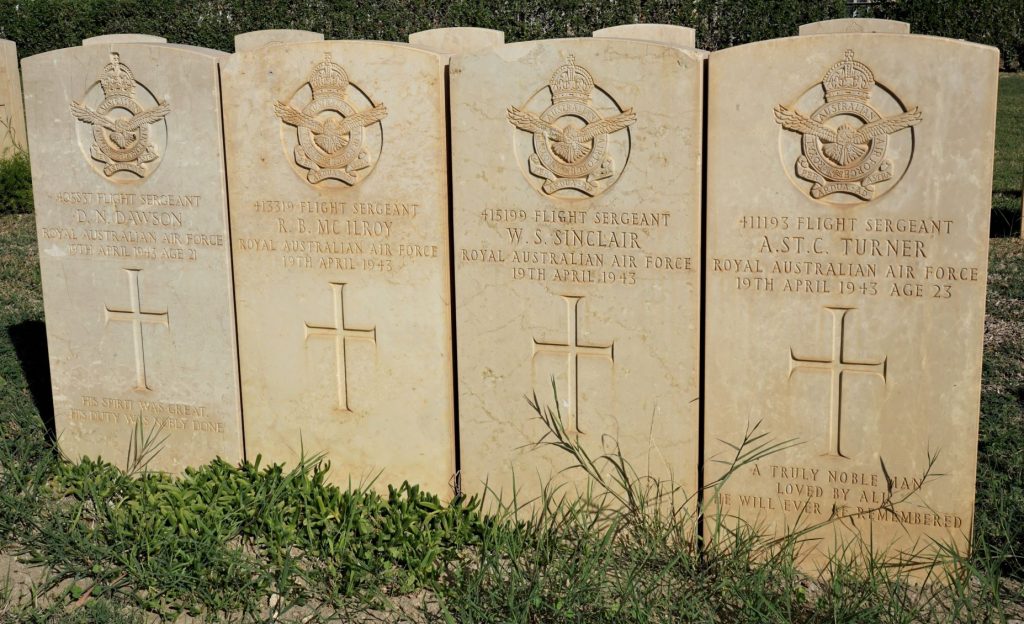 Australian graves Enfidaville